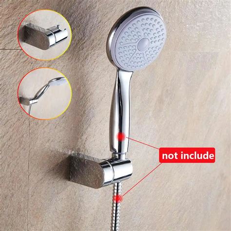 metal shower arm bracket|handheld shower bracket.